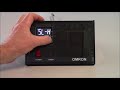 Setting ON OFF Control for Omron E5C Series Temperature Controllers