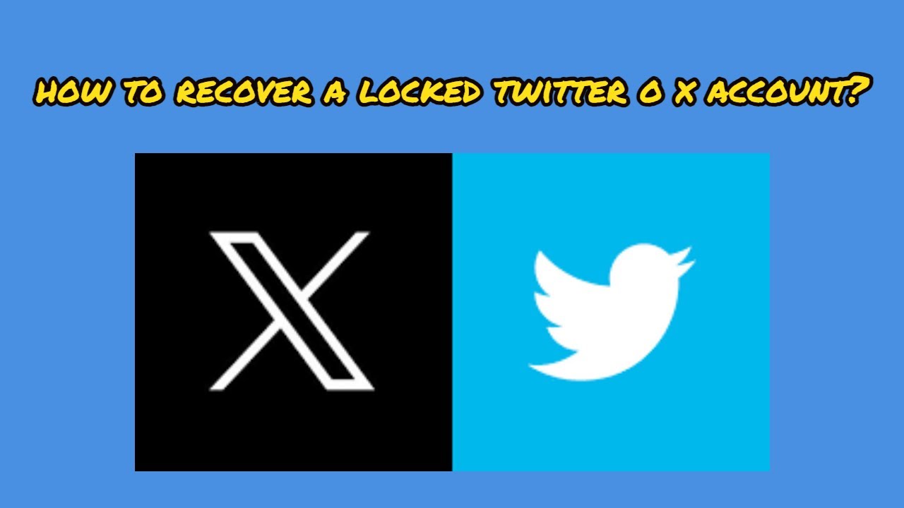 Twitter Lock How to recover a locked Twitter or X Account? - YouTube