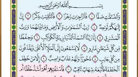 الصفحة ( 446 ) من القرآن الكريم سورة الصافات _ مصحف التقسيم الموضوعي _