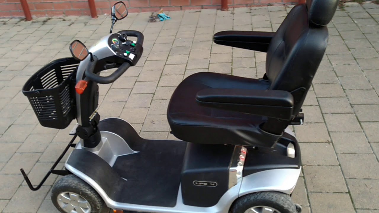 Электроскутер для пенсионеров и инвалидов - YouTube