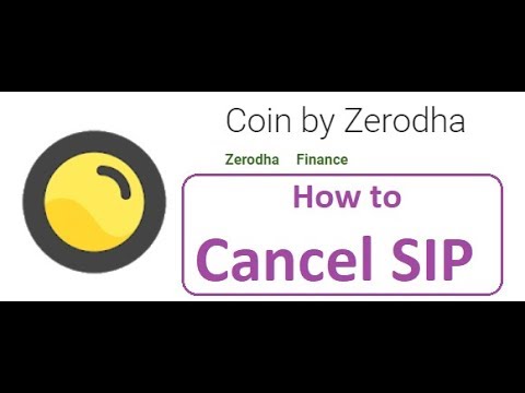 How to cancel SIP online | Mutual Funds | Coin app (Zerodha)