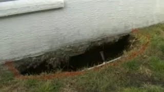 Large depression under New Port Richey home prompts evacuation