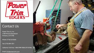 Full Power Trim Edger Maintenance (Model 150) Guide