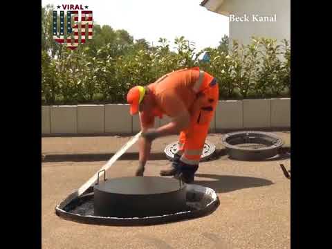 Manhole Reparation in Germany