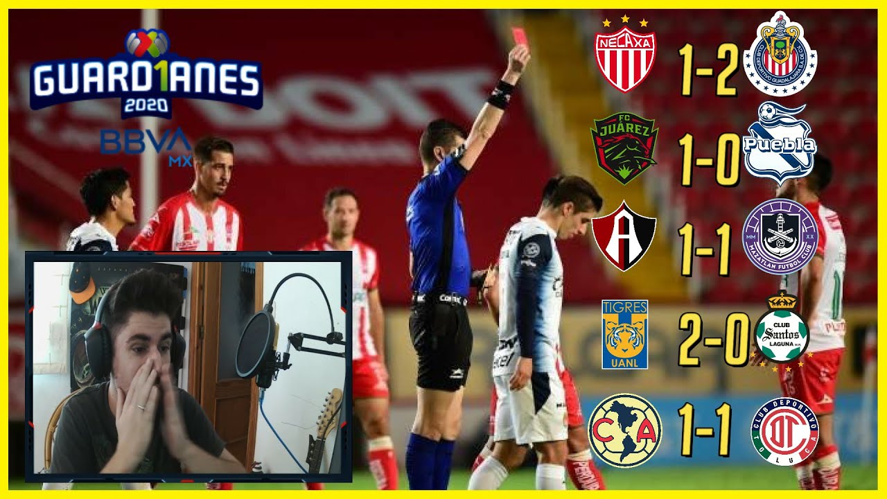 🔥 ESPAÑOL REACCIONA a la JORNADA 10 LIGA MX - GUARDIANES 2020 (11 y 12 ...