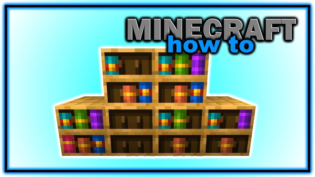 How to Make a Chiseled Bookshelf in Minecraft - Minecraft Station