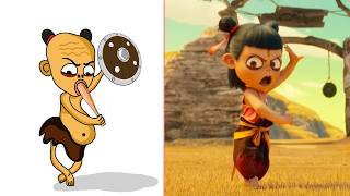 Ne Zha 2 Funny Scenes Funny Drawing Meme