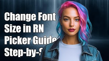 How to Change Font Size in React Native Picker: A Step-by-Step Guide