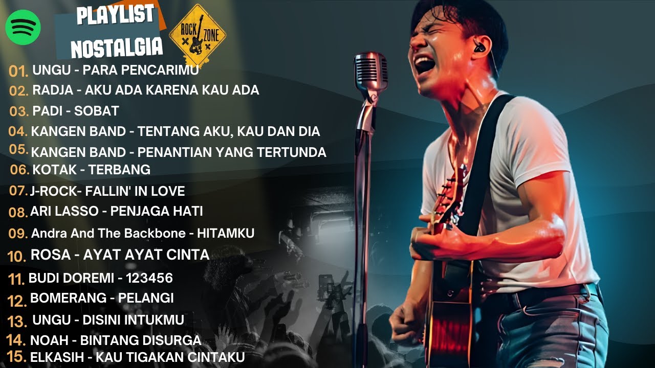15 Lagu Nostalgia Pop & Slow Rock Indonesia Cover Terbaik | Musik Santai Teman Kerja & Istirahat