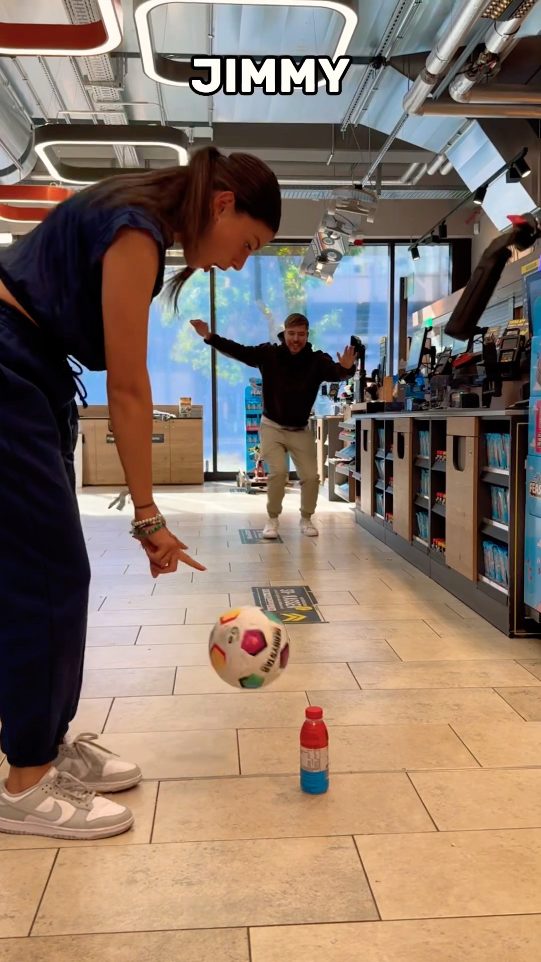 Hit The Bottle vs MrBeast Crew ?⚽️