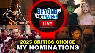 2025 Critics Choice Awards - Grace Randolphs Nominations - Wicked, Dune Part 2, A Complete Unknown
