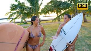 Lucy & Sive Jarrard Surf Hawaii (2026) 4K HDR