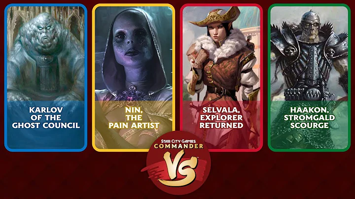 Commander VS S14E9: Karlov VS Nin VS Selvala VS Haakon [EDH]