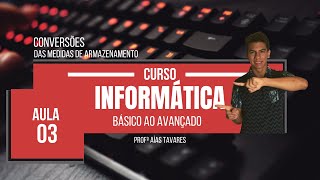 Conversão das Medidas de Armazenamento - Bit, Byte, KB, MB, GB, TB [Informática para Concursos] screenshot 5