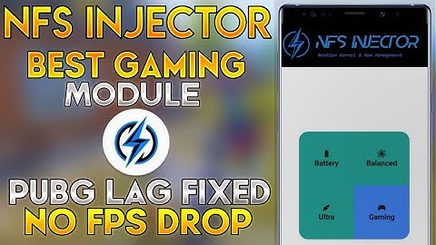Best Gaming Module | Redmi Note 7 Pro | NFS injector | Pubg lag fix | All Phones | Android 10 & 11