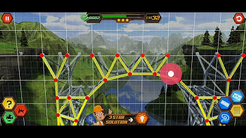 Bridge Construction Simulator Level 32