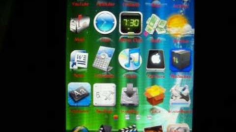 The best theme and apps for a jailbroken iPod Touch 2 gen.