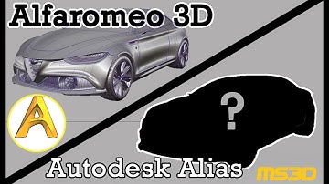 Autodesk Alias Alfaromeo GTL Concept Course | Teaser 1 | MS3D