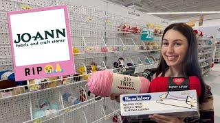 JOANN Closing Sale Haul + a Business Major's Take on Their Downfall