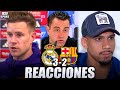 REACCIONES post partido TER STEGEN ARAUJO y XAVI Rueda de Prensa | Real Madrid 3 Barcelona 2