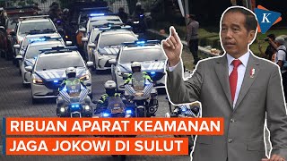 Kunjungan Jokowi di Sulawesi Utara, 1.635 Aparat Turun Mengamankan
