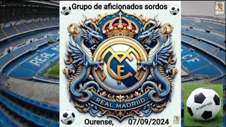 2024 PEÑA DE AFICIONADOS SORDOS DEL REAL MADRID DE GALICIA, EN OURENSE  *ALSAFE1950*