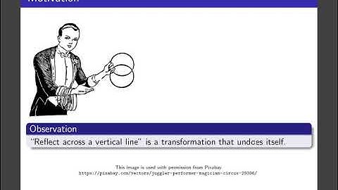 Differential Calculus - 1.3 - Transformations that undo themselves - [Mild]