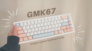 gmk67 build + sound test with ws brown | budget custom keyboard screenshot 3