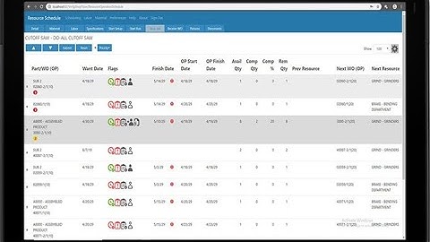 Shop Floor Mobile for Infor VISUAL ERP – Part 2 –  Scheduling