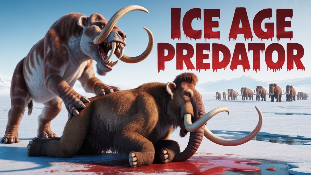 "Saber-Toothed Tiger: The Deadly Predator of the Ice Age | Smilodon Explained"