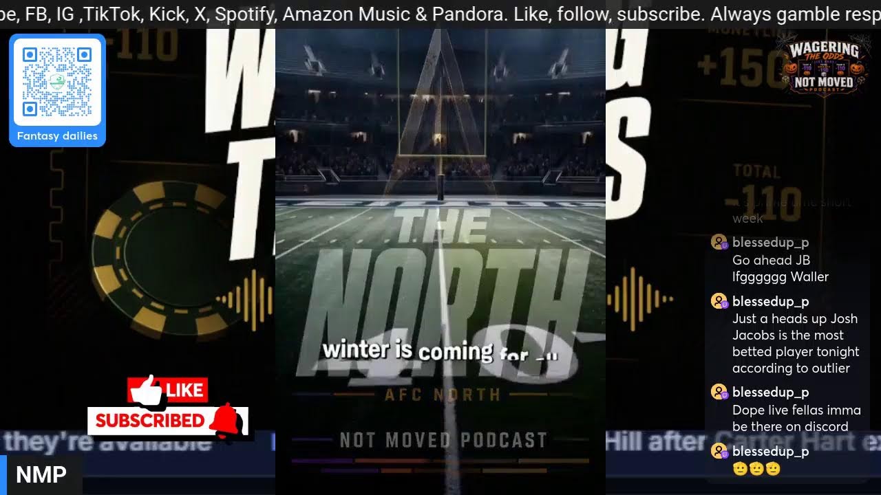 Wagering The Odds | #Panthers #Packers