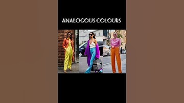 How to colour match your outfits using colour wheel #shortsfeed #shorts #colourcombinations