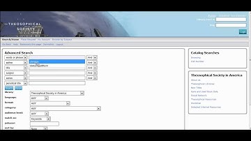 How to Use Advanced Searching