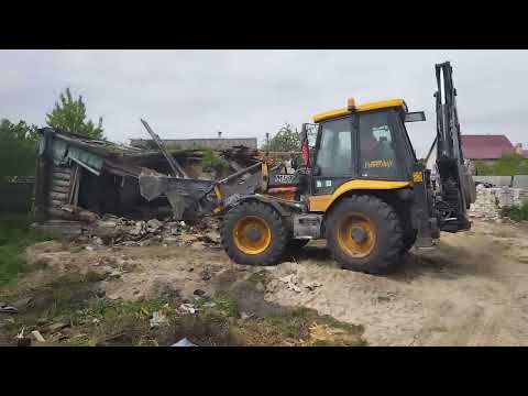 видео: Демонтажные работы снос зданий город Брянск