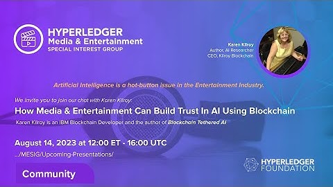How Media & Entertainment can build trust in AI using Blockchain?