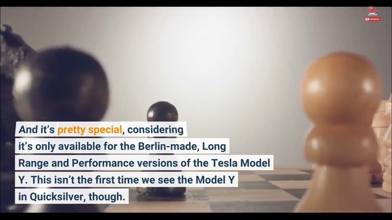 Tesla Model Y In Quicksilver Captured In Detail, Shows Paint Shop
