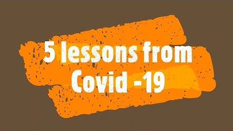 5 Lessons From Covid 19 || Corona virus || #stayhome and write #withme