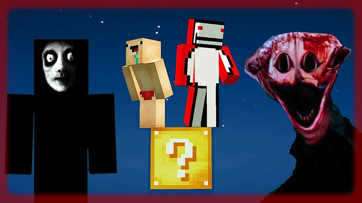 2 Idiots Surviving Horror Mods in Lucky Block Minecraft