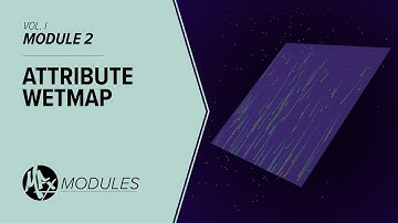 02 - ATTRIBUTE WETMAP - MFX Modules for Houdini
