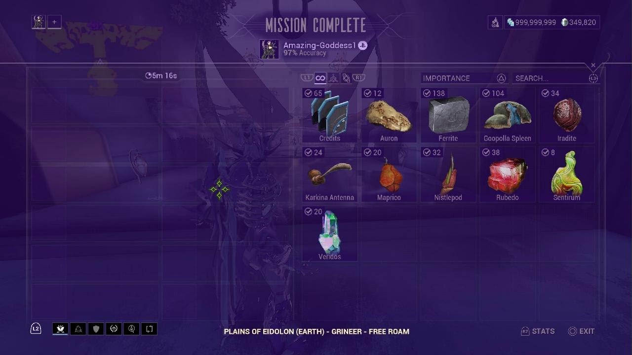 Fast Steel Path Tusk Thumper Doma Farm.