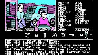 Borrowed Time [1985] Playthrough Part 11 - Stiles Safe Park
