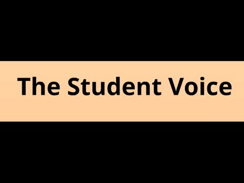 The Student Voice - YouTube