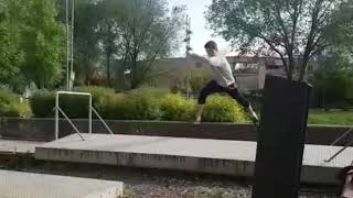 Parkour & Freeruning 14 Years Old Matthias Holzinger