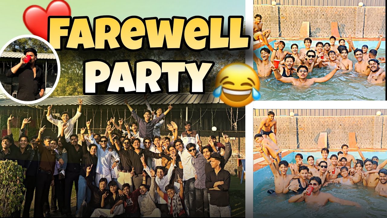 Farewell party Class 12th And Full on Masti ️🤣 , Batch 2025-26 - YouTube