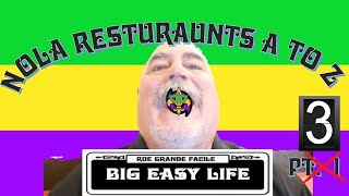Restaurants A to Z pt 3 (J-O)