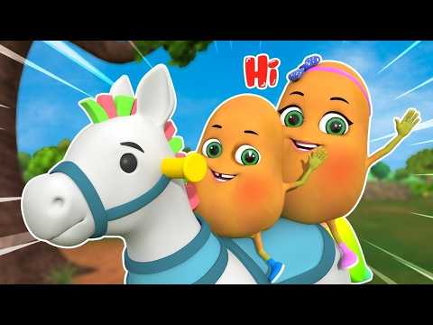 Aloo Kachaloo Aur Behna | आलू कचालू | Hindi Popular Rhymes - Zappy Kids