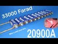 33000 Farad Super Capacitor Pack , 20900A , How strong​?