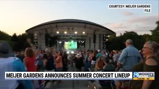 Meijer Gardens announces summer concert lineup