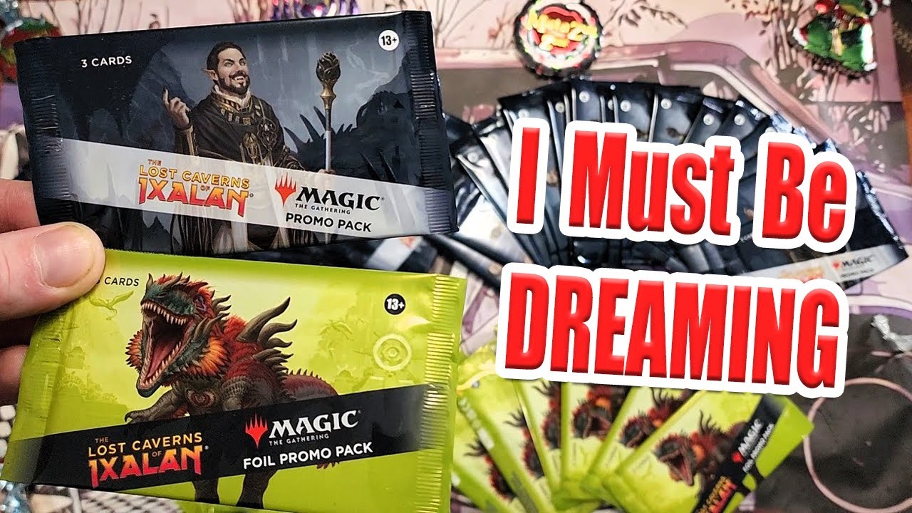 The Best Lost Caverns of Ixalan Promo Pack Opening Anywhere - YouTube