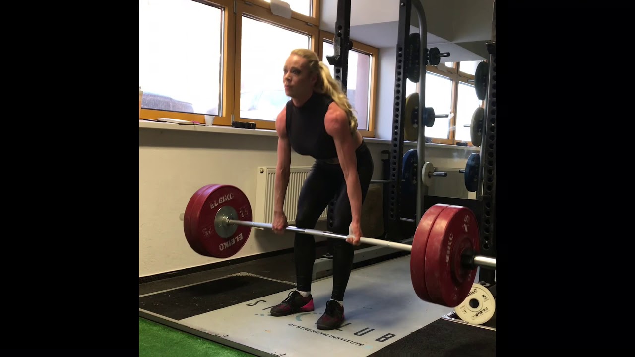 Danka DL 2x125kg1/6, clean n press 3x43kg 1/8 YouTube